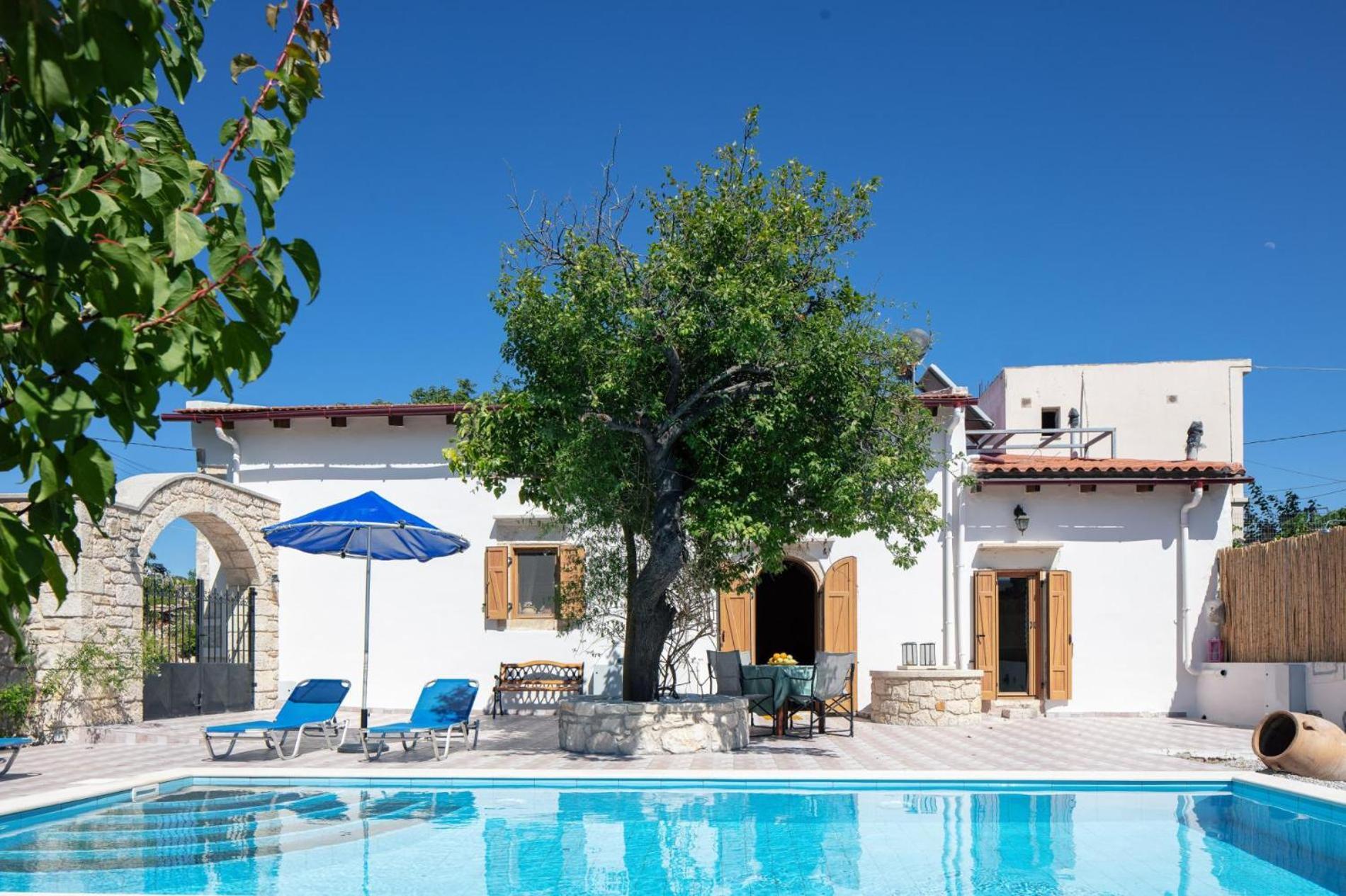 Silver Gem Villa With Private Pool Gerani Chanion Exterior foto